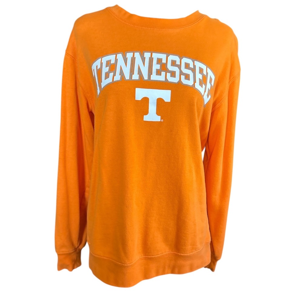 Knights Apparel Orange Tennessee Crewneck Pullover Sweatshirt, Size Medium, Vols